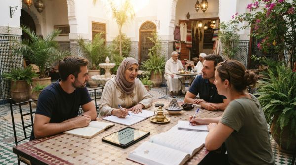 Apprenez l'arabe : immersion culturelle et linguistique en cours sur mesure